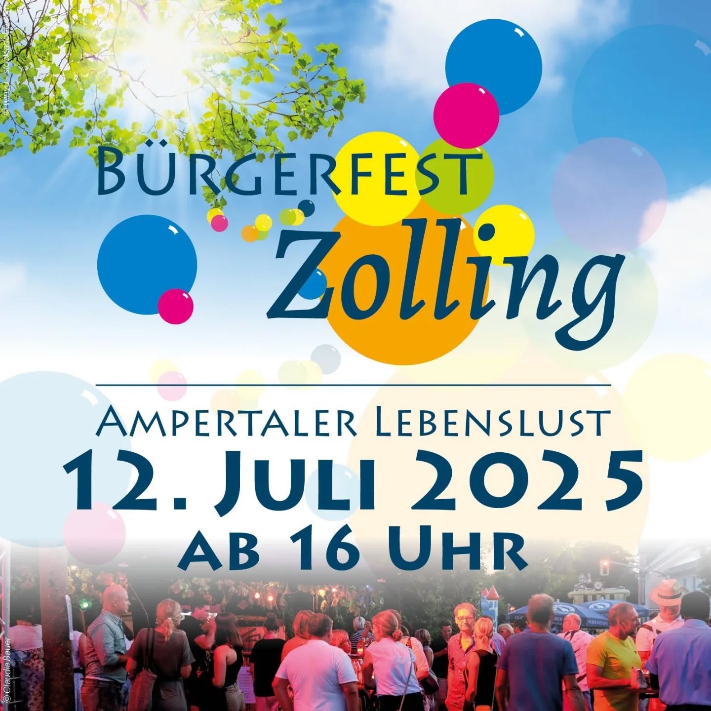 Nächsten Samstag ist es wieder soweit, ab 16 Uhr findet das Bürgerfest in Zolling rund um den Rathausplatz und das Bürgerhaus statt.
Auch der Musikverein in Zolling e.V. ist mit dabei, von 16 bis 19 ...